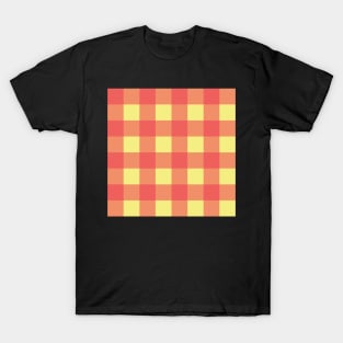 Orchard Plaid - Red and Yellow T-Shirt